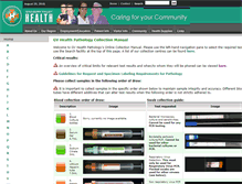 Tablet Screenshot of pathology.gvhealth.org.au